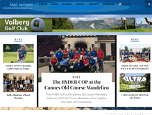 Tablet Screenshot of golf-mediterranee.com